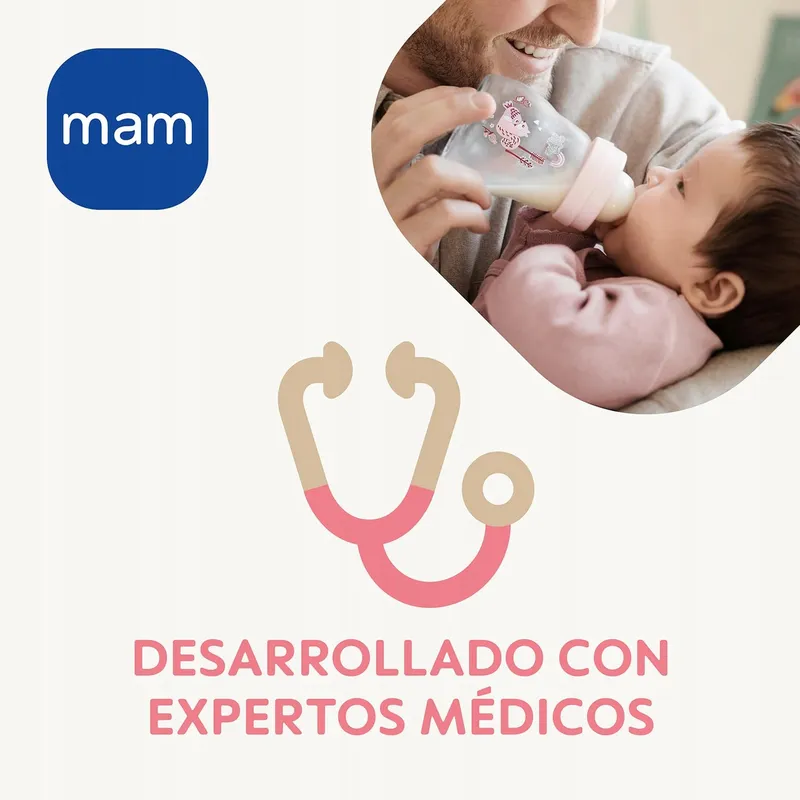 MAM Glazen Babyfles 170ml met Zachte Siliconen Speen — foto 7
