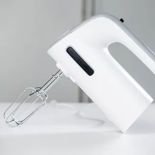 TAURUS Deegmixer 300W 5 Snelheden Turbo BPA-Vrij Wit Grijs — miniatuur 7