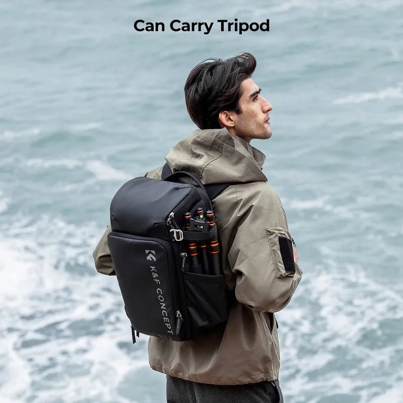 K&F CONCEPT Camera Rugzak 25L Met Laptopvak 16 Inch — foto 8