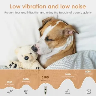 UNIPAMPA Tondeuse Hond Kat Elektrisch Draadloos — miniatuur 5