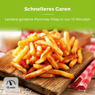 TOWER Airfryer 4,3L 1500W Familie Timer 60 Minuten — miniatuur 5