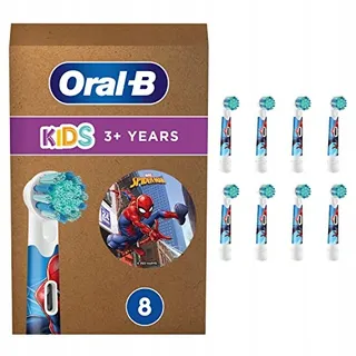 ORAL-B Spiderman Opzetborstels Kinderen 8 Stuks — miniatuur 1