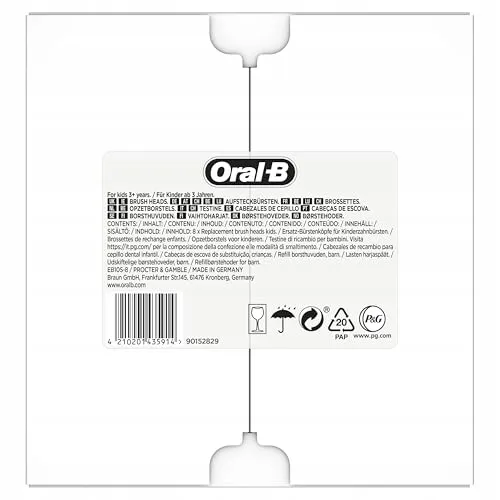 ORAL-B Spiderman Opzetborstels Kinderen 8 Stuks — foto 8