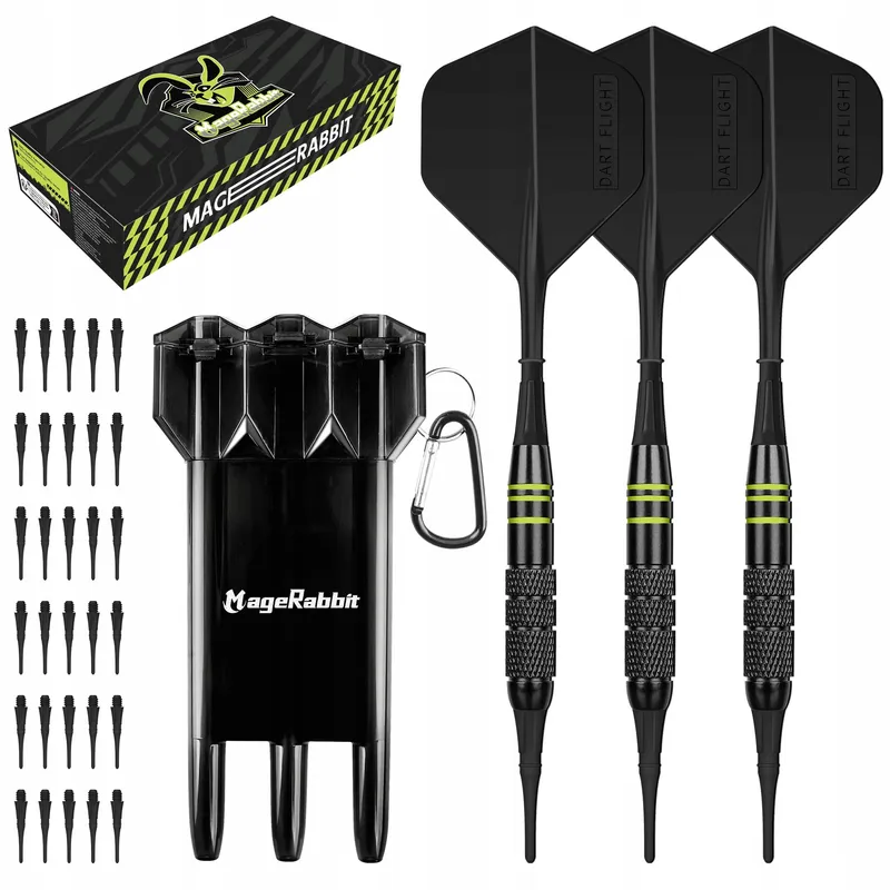 MAGERABBIT Dartset 18g Met Plastic Tips 3 Stuks — foto 1
