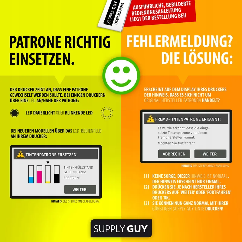 SUPPLY GUY 5 Inktcartridges met Chip CLI-551 BK Fotozwart — foto 4