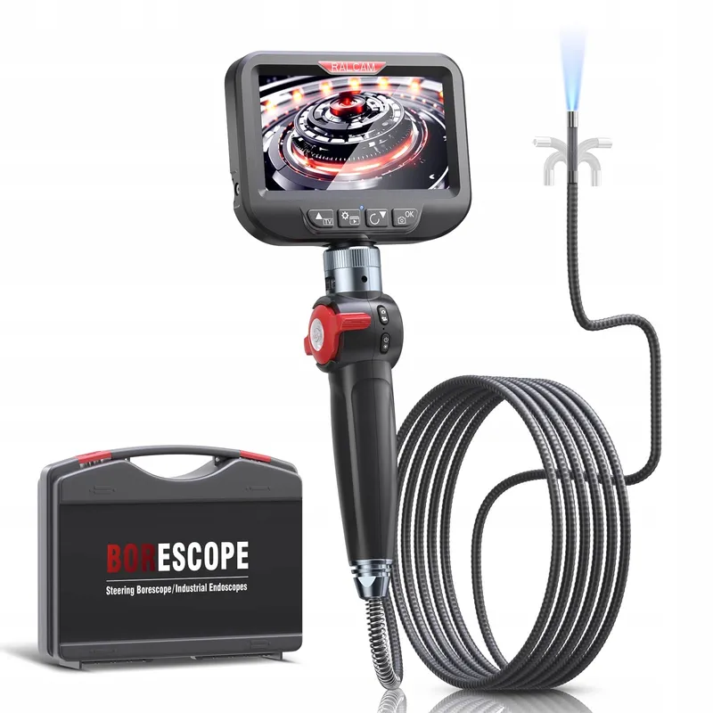 RALCAM Endoscoopcamera 8,5mm 4,3" HD 1080P IP67 Waterdicht 2M Kabel — foto 1