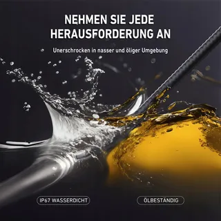 RALCAM Endoscoopcamera 8,5mm 4,3" HD 1080P IP67 Waterdicht 2M Kabel — miniatuur 6