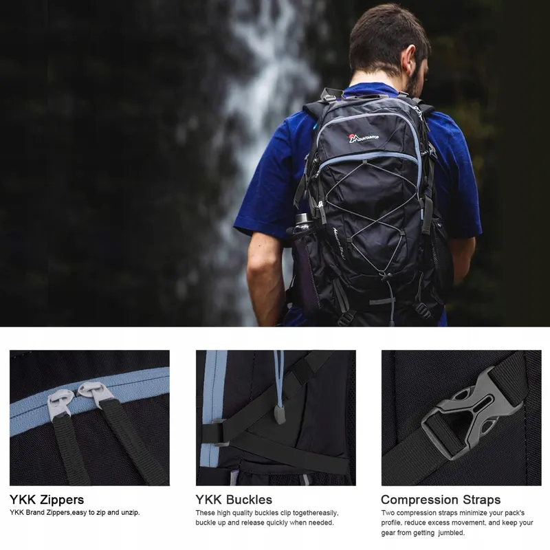 MOUNTAINTOP Wandelrugzak 40L met Regenhoes — foto 8