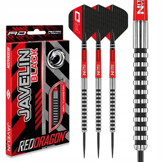 RED DRAGON Javelin Black Series Steeldarts 22g Flights Shafts — miniatuur 1