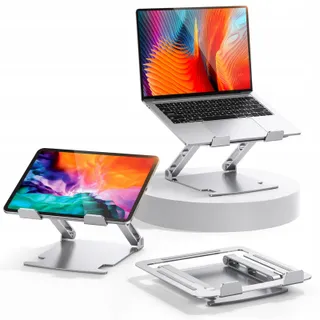 GLANGEH Laptopstandaard Aluminium Ergonomisch Verstelbaar 10-16 Inch — miniatuur 1