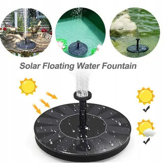 JSDOIN Solar Tuinfontein 6 Sproeiers Vijver Zwembad Terras — miniatuur 3