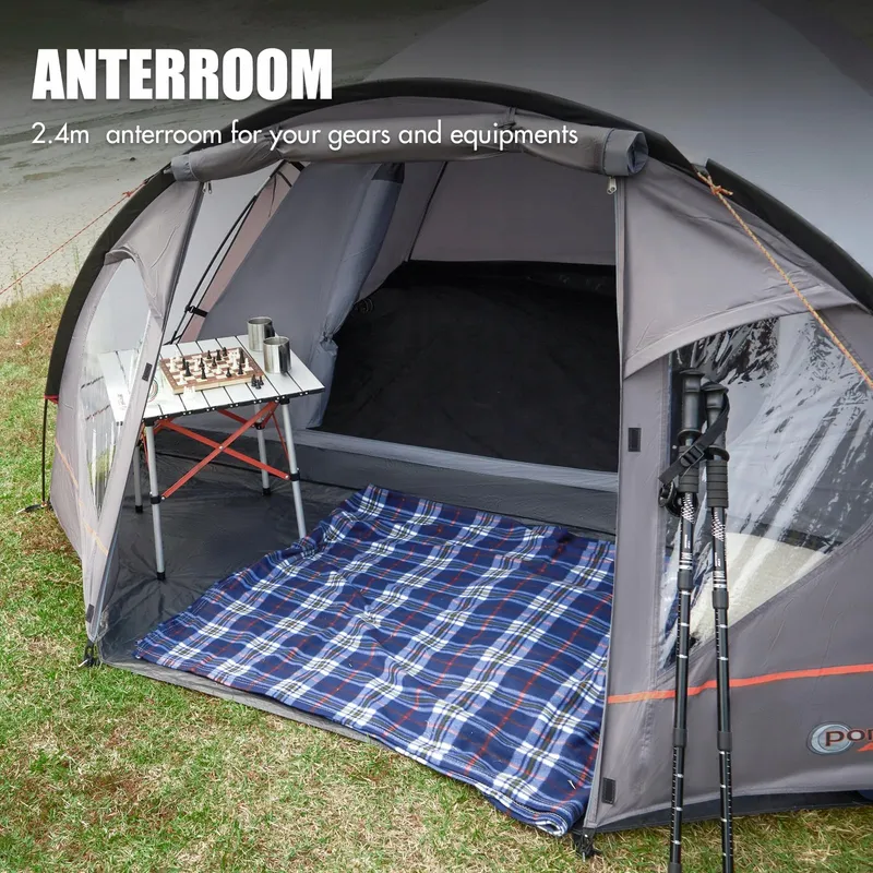 PORTAL Koepeltent 3-4 Personen Waterdicht 4000mm Camping — foto 3