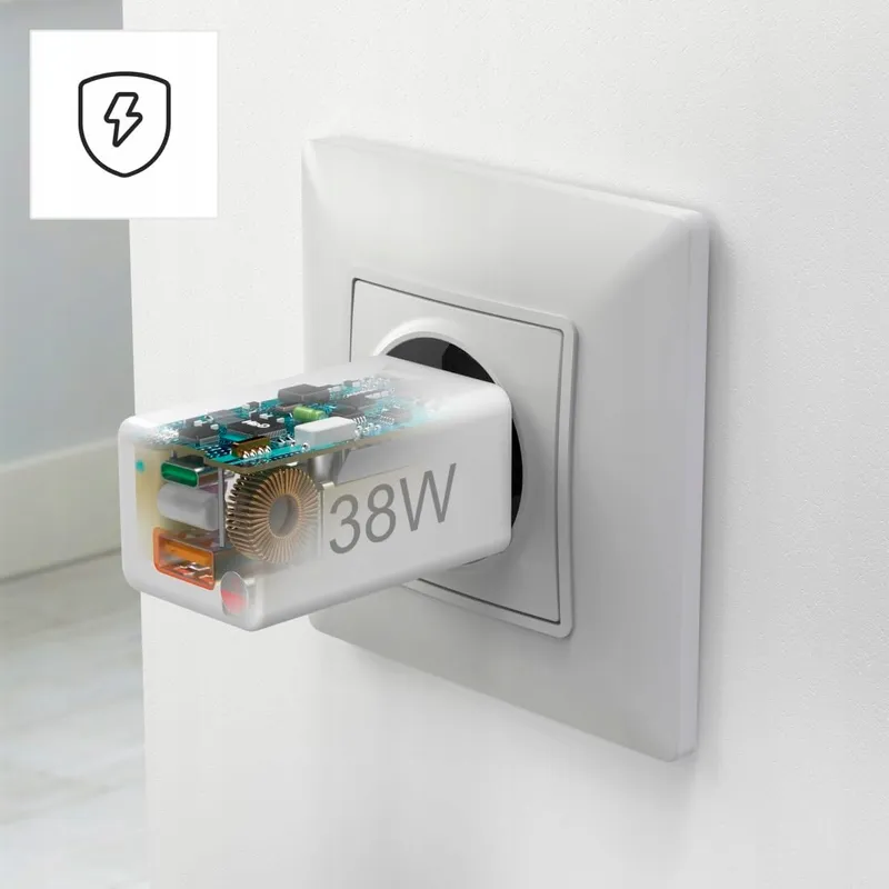 HAMA Snellader USB C En USB A 38W Voor Smartphones En Tablets — foto 3