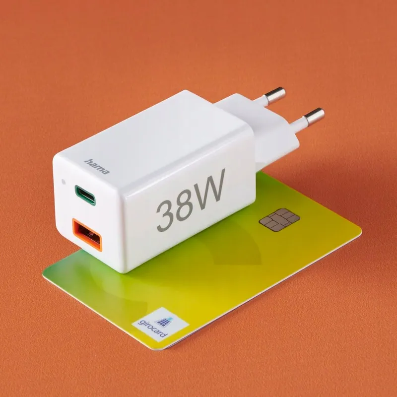 HAMA Snellader USB C En USB A 38W Voor Smartphones En Tablets — foto 2