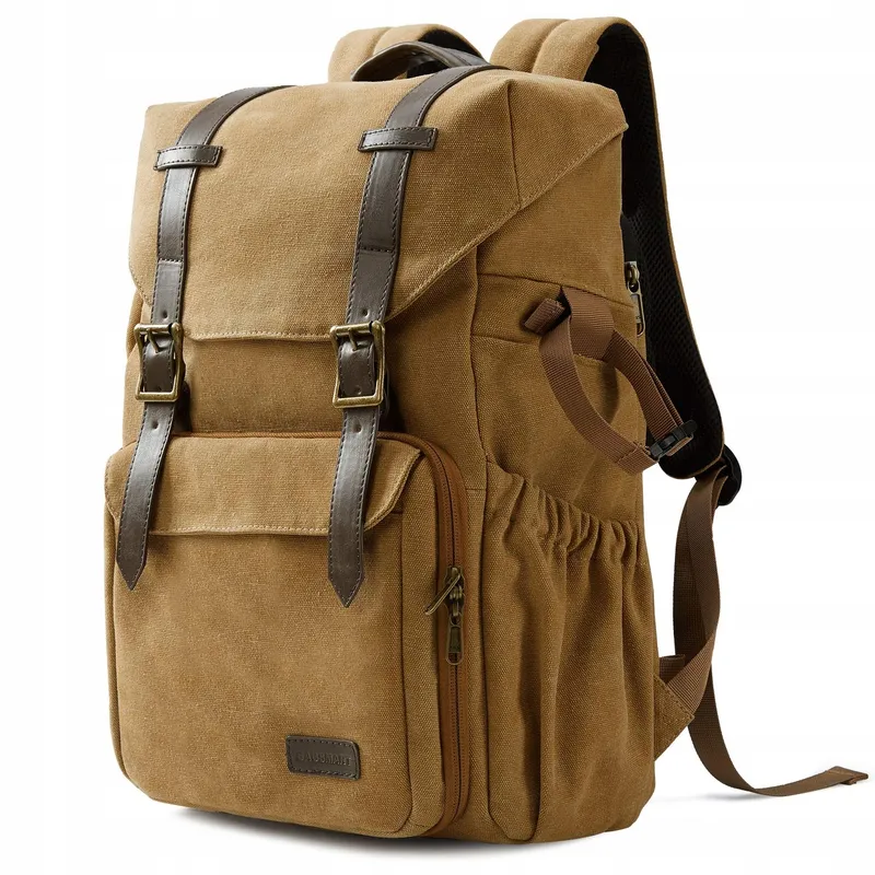 BAGSMART Fotorugzak Canvas 15 Inch Laptop DSLR Camera — foto 1