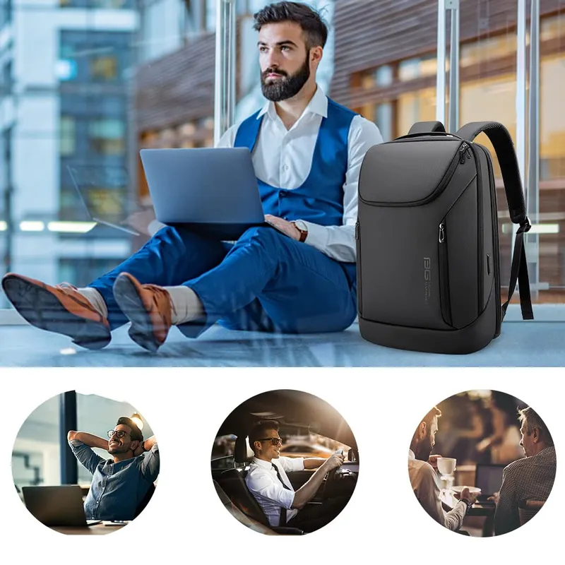 BANGE Business Rugzak Waterdicht Laptop 15,6" USB Reizen β foto 7
