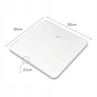 BEURER GS 225 Witte Digitale Weegschaal Magic Display — miniatuur 4