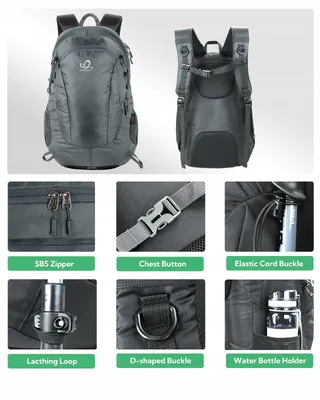 WATERFLY Wandelrugzak 30L Waterdicht Trekking Unisex — miniatuur 5