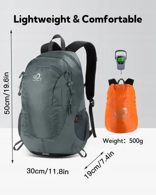 WATERFLY Wandelrugzak 30L Waterdicht Trekking Unisex — miniatuur 4
