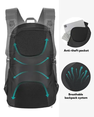 WATERFLY Wandelrugzak 30L Waterdicht Trekking Unisex — miniatuur 2