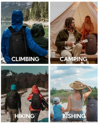 WATERFLY Wandelrugzak 30L Waterdicht Trekking Unisex — miniatuur 8