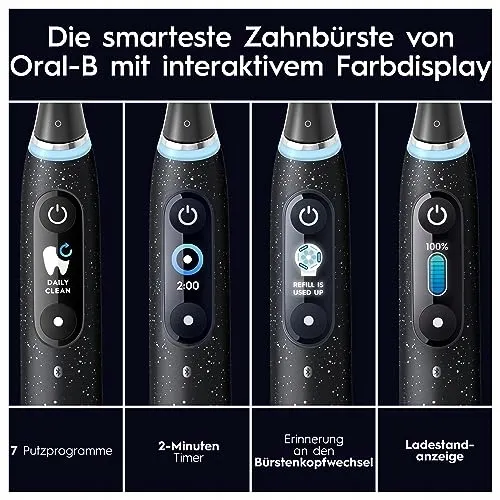 ORAL-B iO Series 10 Plus Tandenborstel 3 Opzetstukken Etui Zwart — foto 8