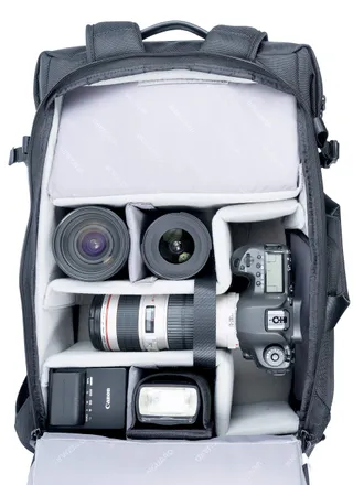 VANGUARD Veo Select 49BK Rugzak Fotoapparatuur Zwart — miniatuur 9