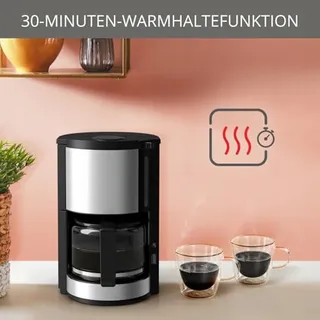 KRUPS Pro Aroma Plus Koffiezetapparaat 10 Kopjes Zwart RVS — miniatuur 3
