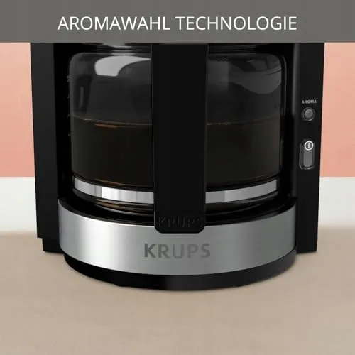 KRUPS Pro Aroma Plus Koffiezetapparaat 10 Kopjes Zwart RVS — foto 4