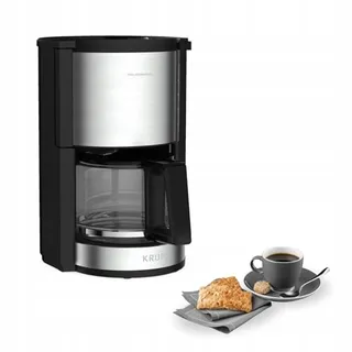 KRUPS Pro Aroma Plus Koffiezetapparaat 10 Kopjes Zwart RVS