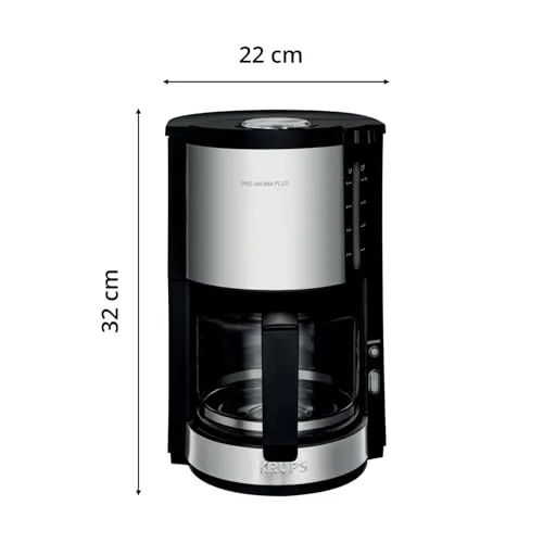 KRUPS Pro Aroma Plus Koffiezetapparaat 10 Kopjes Zwart RVS — foto 7
