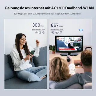TENDA AC8 Router Dualband 867+300Mbit/s 2,4GHz 4x6dBi Antennes — miniatuur 4