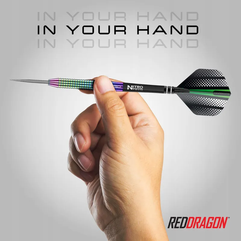RED DRAGON Razor Edge Spectron 23g Stalen Dartpijlen — foto 5