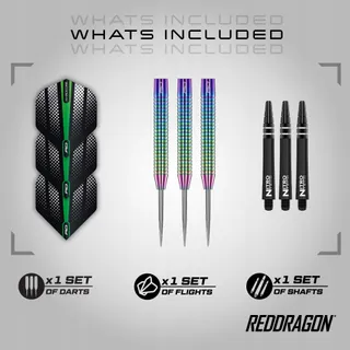 RED DRAGON Razor Edge Spectron 23g Stalen Dartpijlen — miniatuur 2