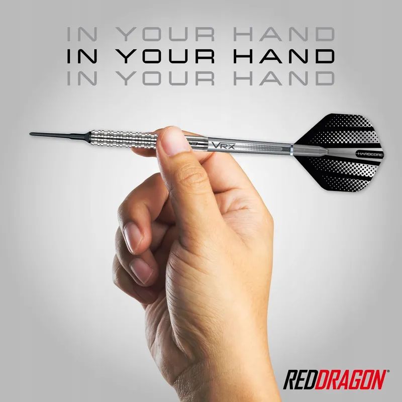 RED DRAGON Rebel 20g Softtip Darts Flights Shafts — foto 5