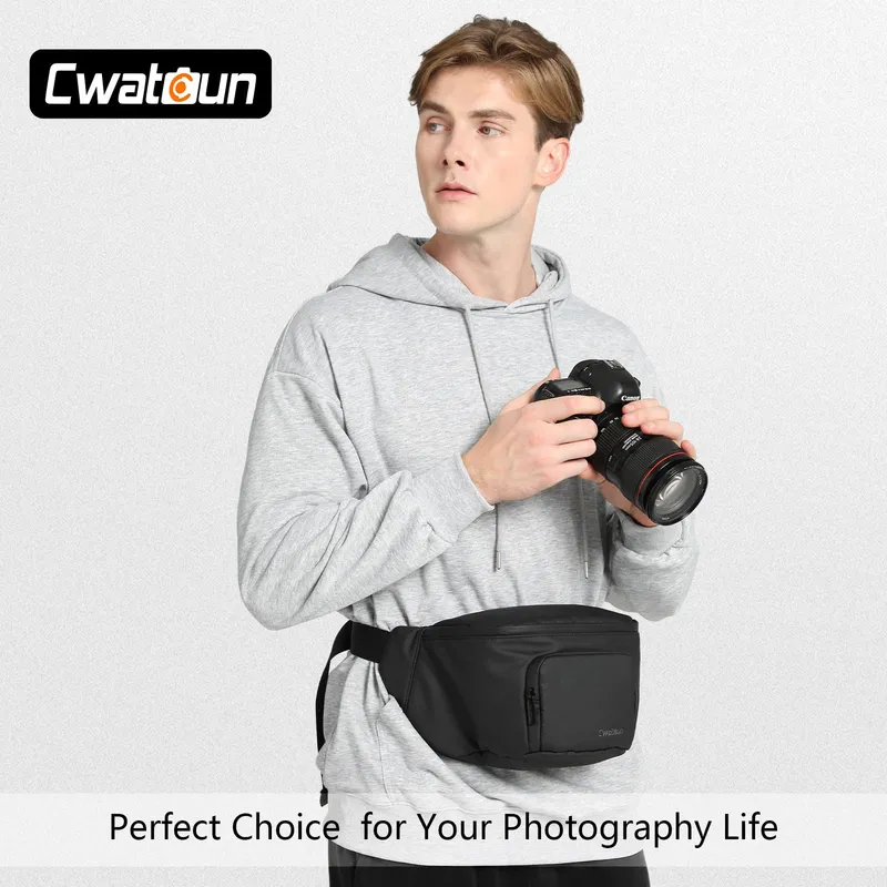 CWATCUN Cameratas DSLR Waterdicht Schoudertas Fotografen — foto 9