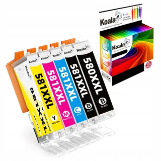KOALA 5 Inktcartridges PGI-580XXL CLI-581XXL Pixma TS TR — miniatuur 1