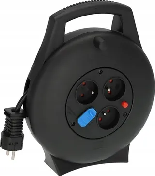 BRENNENSTUHL Vario Line Kabelhaspel USB 10m Binnen Zwart — miniatuur 3