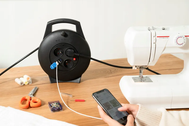 BRENNENSTUHL Vario Line Kabelhaspel USB 10m Binnen Zwart — foto 11