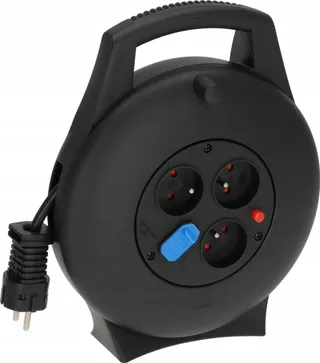 BRENNENSTUHL Vario Line Kabelhaspel USB 10m Binnen Zwart — miniatuur 4