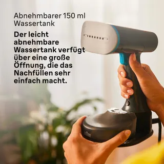 BRAUN QuickStyle 5 GS5031BL Steamer 1200W 25g/min 150ml Zwart Blauw — miniatuur 6
