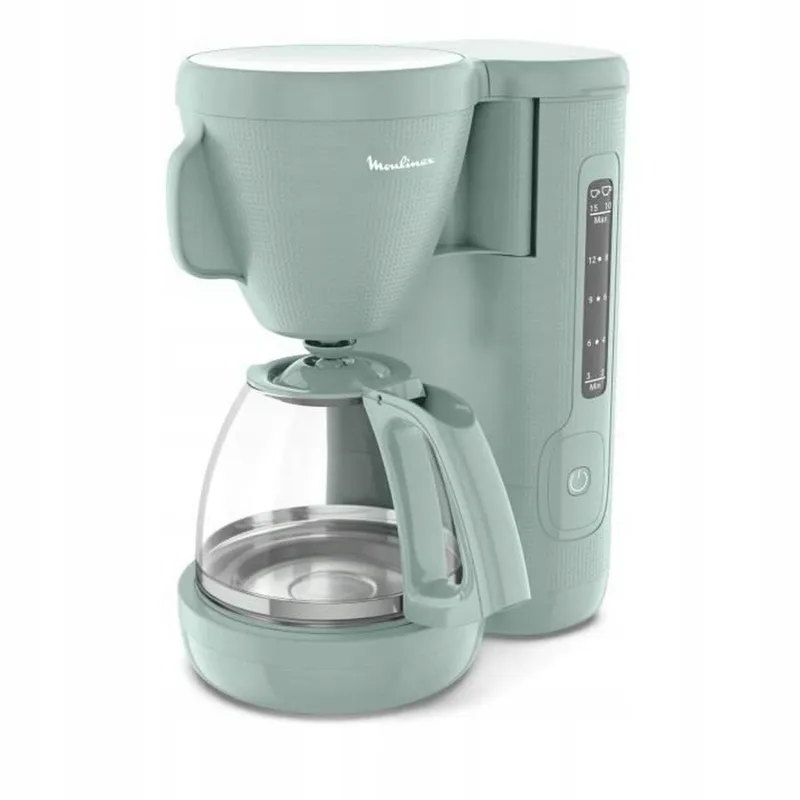 MOULINEX Koffiezetapparaat 1,25L Permanentfilter Warmhoudfunctie Eucalyptus — foto 1