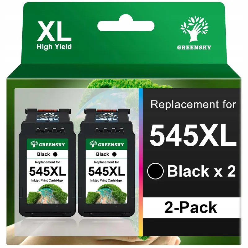 GREENSKY PG-545XL Inktcartridge Zwart Canon PIXMA TS3350 TS3450 — foto 1