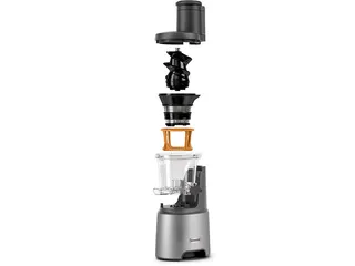 KENWOOD PureJuice Pro JMP85.00SI Slow Juicer XXL Zilver — miniatuur 2