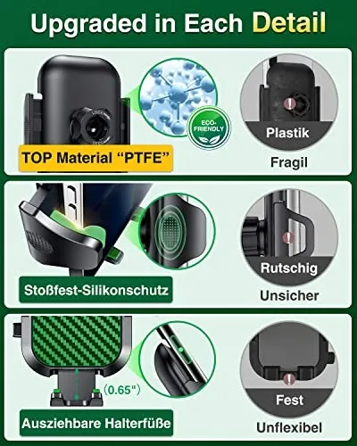 VANMASS Autohouder 4-in-1 Telefoon iPhone Android — foto 6