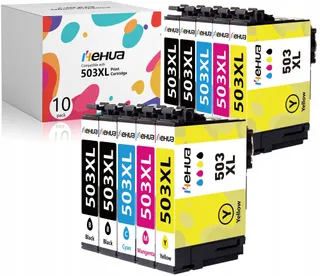 HEHUA 503XL Inktcartridges Compatibel Epson XP5200 XP5205 WF2960 — miniatuur 1