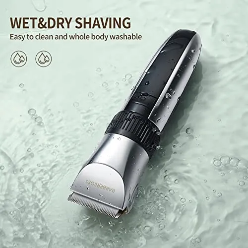 BARBERBOSS Draadloze Tondeuse Huisdieren LED Zilver — foto 1