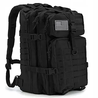 QT&QY Tactische Militaire Rugzak 45L Survival Outdoor Molle Camping — miniatuur 1