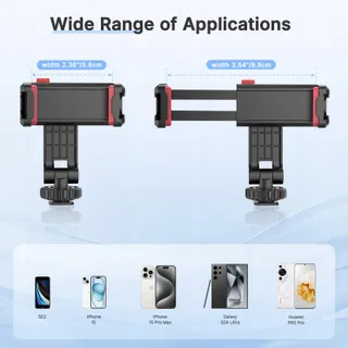 ULANZI ST-06S Telefoonhouder Statiefadapter Selfiestick 360° 180° — miniatuur 6