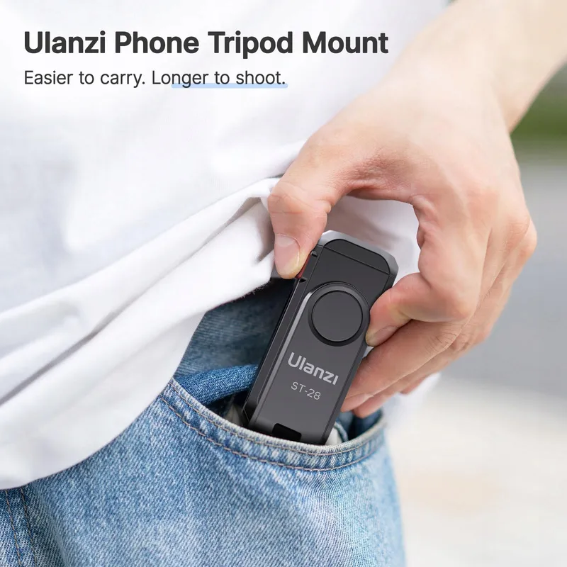 ULANZI ST-06S Telefoonhouder Statiefadapter Selfiestick 360° 180° — foto 7